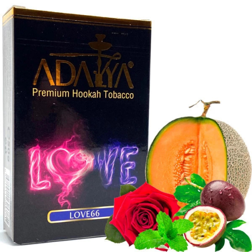 Тютюн для кальяну Adalya Love 66 (Адалія Лав 66) 50 г