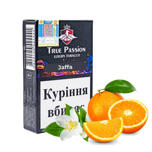 Тютюн для кальяну True Passion Jaffa (Апельсин Жасмін) 50г