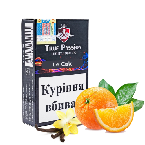 Тютюн для кальяну True Passion Le Cak (Апельсин Ваніль) 50г