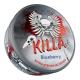 Безтютюнові нікотиновмістні паучі Killa Blueberry Extra Strong 16г нікотину 12,8/порція (Чорниця)