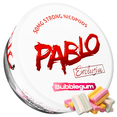 Безтютюнові нікотиновмістні паучі Pablo  Exclusive Bubblegum