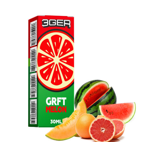 Набір 3GER Grapefruit Melon (Кавун Диня Грейпфрут) 30мл 50мг