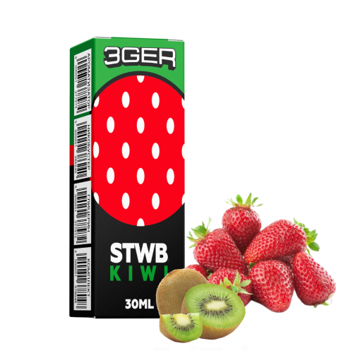 Набір 3GER Strawberry kiwi (Полуниця Ківі) 30мл 50мг