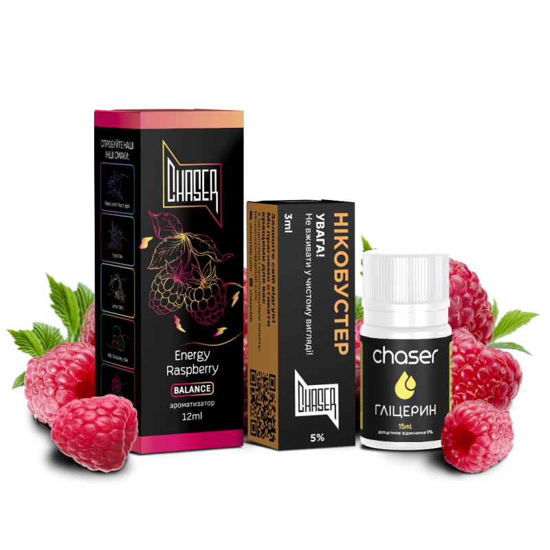 Набір Chaser Black Energy Raspberry 30мл 50мг