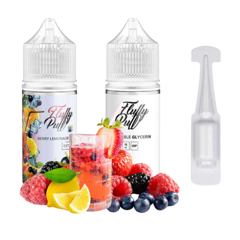 Набір Fluffy Puff 30мл 5% Berry Lemonade Ice