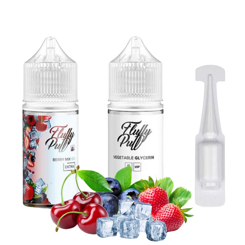 Набір Fluffy Puff 30мл 50мг Berry Mix Ice