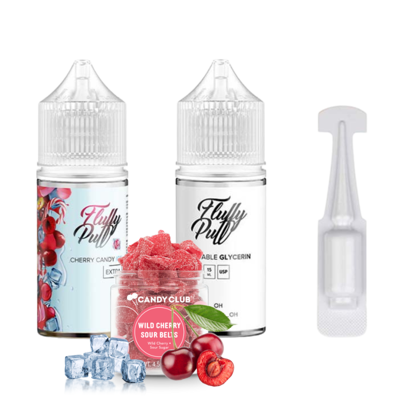 Набір Fluffy Puff 30мл 5% Cherry Candy Ice