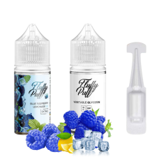 Набір Fluffy Puff 30мл 5% Blue Raspberry Lemonade Ice