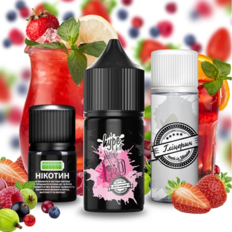 Набір Hype kit Pink Lemonade (Рожевий Лимонад) 30мл 50мг