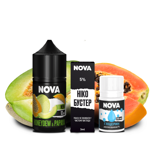 Набір Nova Honeydew Papaya (Диня Папайя) 30мл 50мг