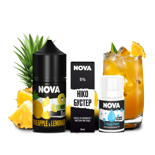 Набір Nova Pinepple lemonade (Ананасовий лимонад) 30мл 50мг