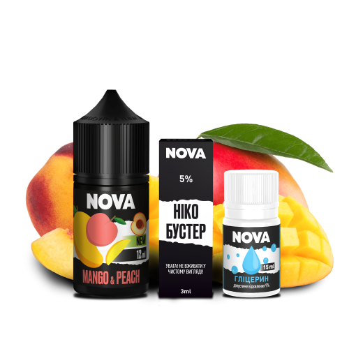 Набір Nova 30мл 5% Mango Peach