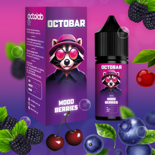 Набір Octobar 30мл 50мг Mood Berries