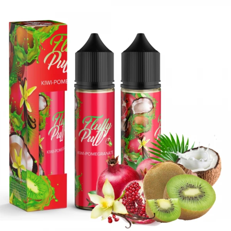 Fluffy Puff Organic Kiwi-Pomegranate 