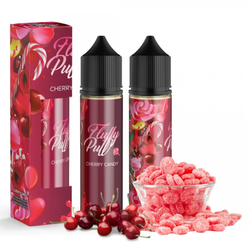 Fluffy Puff Organic Cherry Candy