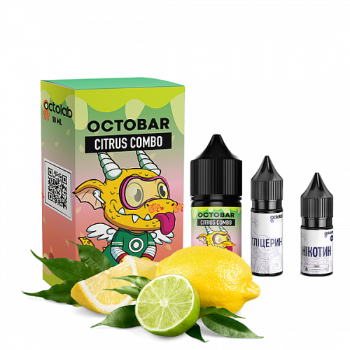 Набір Octobar Citrus Combo (Лимон Лайм) 30мл 50мг