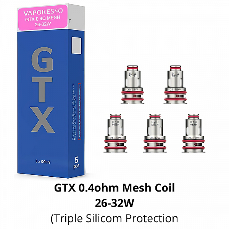 Випарник Vaporesso GTX  0.4ohm Mesh Coil (XR POD)