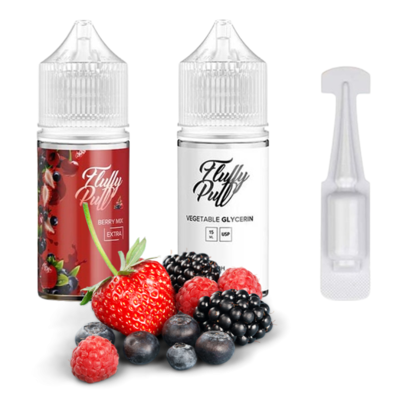 Набір Fluffy Puff Berry Mix 30мл 50мг