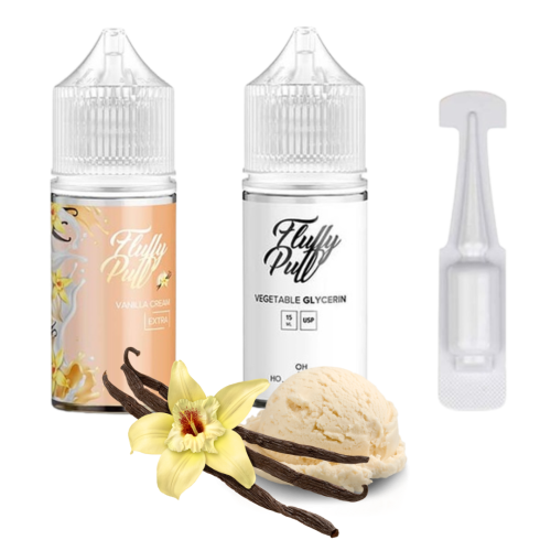 Набір Fluffy Puff Vanilla Cream 30мл 50мг