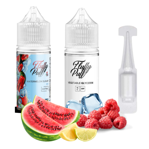 Набір Fluffy Puff Watermelon Sugar Ice 30мл 50мг