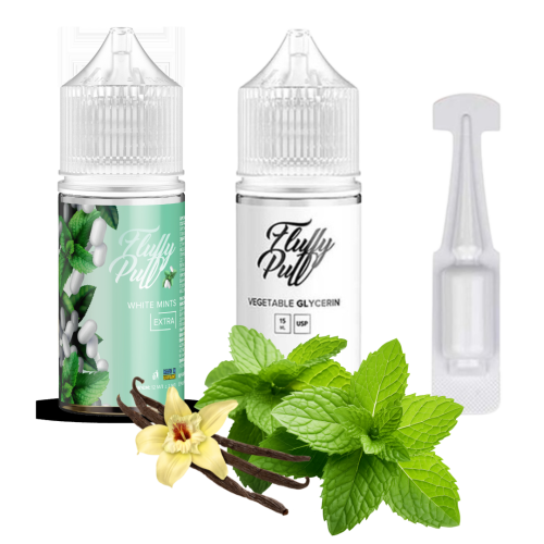 Набір Fluffy Puff 30мл 5% White Mints