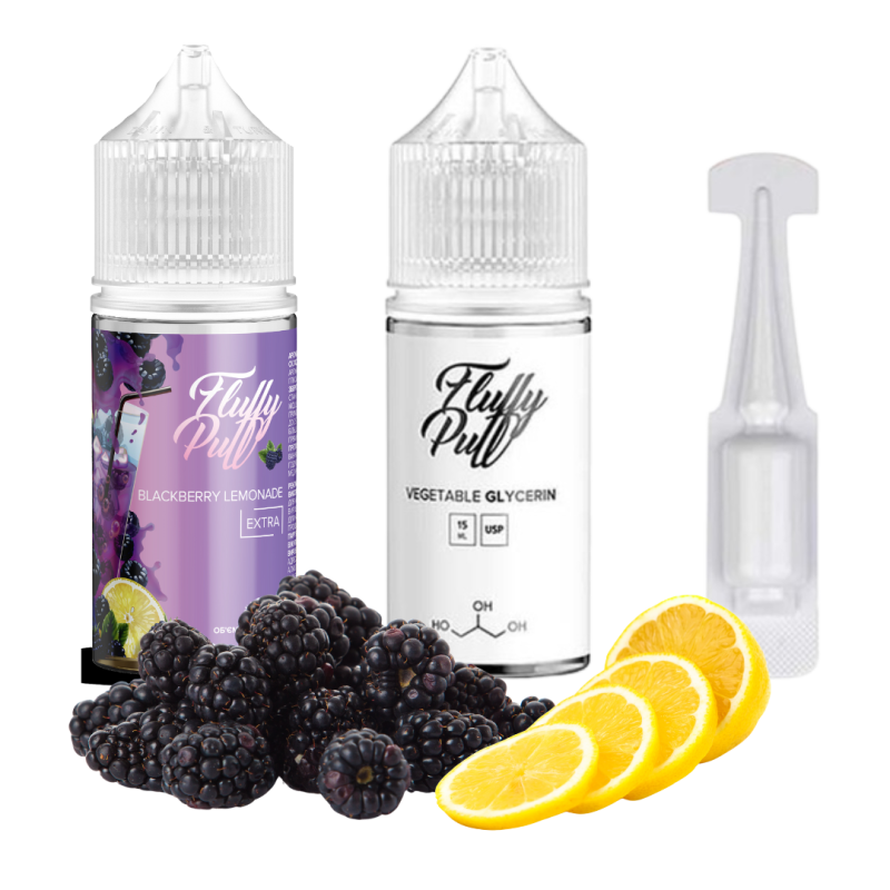 Набір Fluffy Puff 30мл 5% Blackberry Lemonade