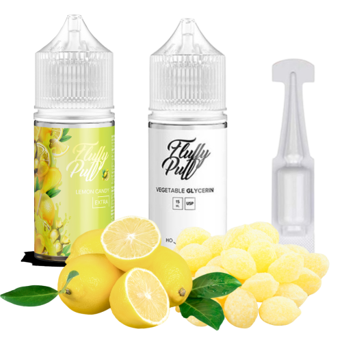 Набір Fluffy Puff Lemon Candy 30мл 50мг