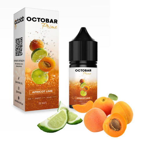 Набір Octobar Prime Apricot Lime (Абрикос Лайм) 30мл 50мг