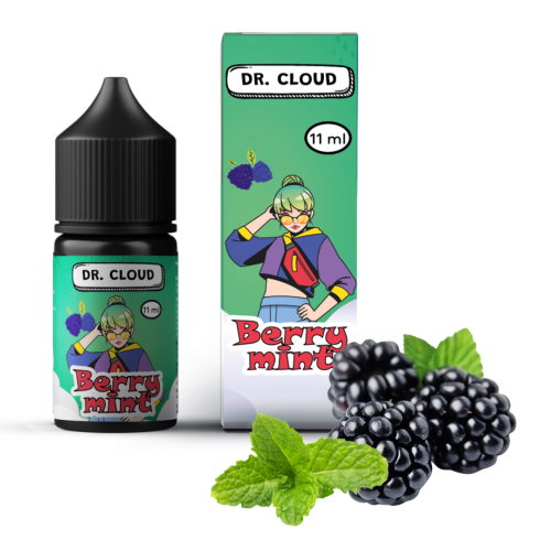 Набір Dr. Cloud Berry mint (Ожина м`ята) 30мл 50мг