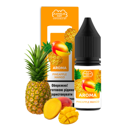 Набір Flavorlab Disposable Pineapple Mango (Ананас Манго) 10мл 50мг