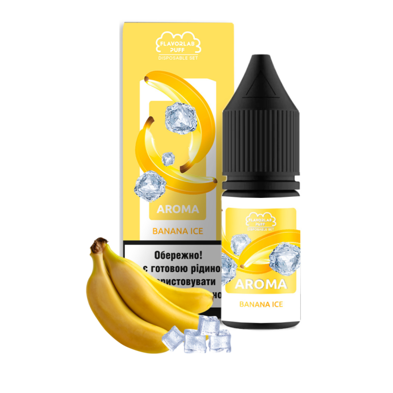 Набір Flavorlab Disposable Banana Ice (Банан Лід) 10мл 50мг