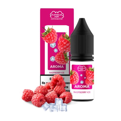 Набір Flavorlab Disposable Raspberry Ice (Малина лід) 10мл 50мг