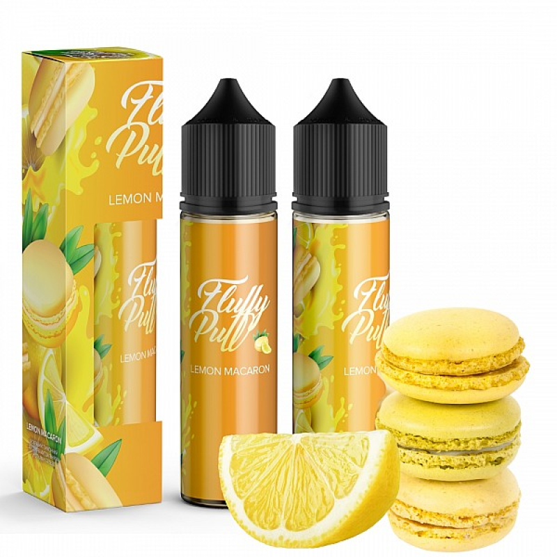 Набір Fluffy Puff Organic Lemon Macaron