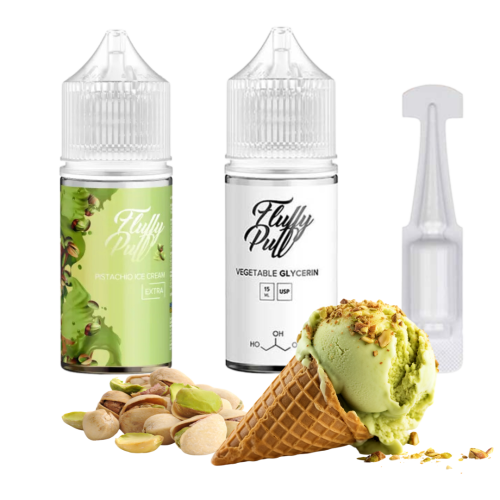 Набір Fluffy Puff 30мл 5% Pistachio Ice Cream