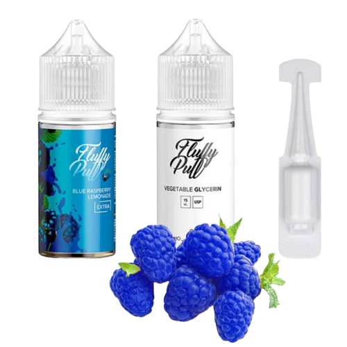 Набір Fluffy Puff 30мл 5% Blue Raspberry Lemonade