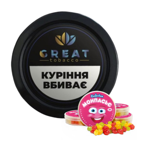 Great Blck Lollip (Аромат темної цукерки монпасьє) 100г