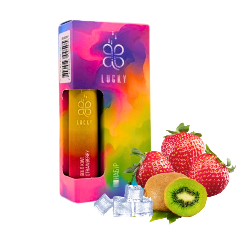 Набір Lucky Gold Kiwi Strawberry (Ківі Полууниця Лід) 30мл 50мг