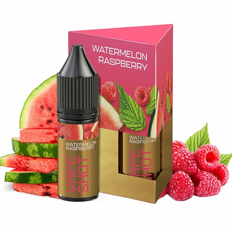 Набір Vape Shot Watermelon Raspberry (Кавун Малина) 15 мл 50мг