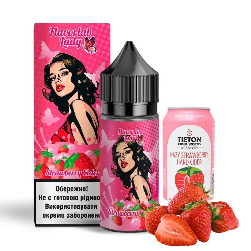 Набір Flavorlab Lady Strawberry Cider