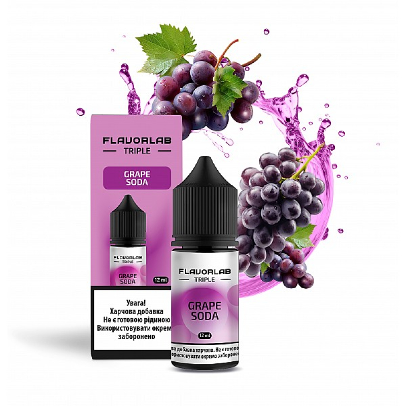 Набір Flavorlab Triple Strong Grape Soda 