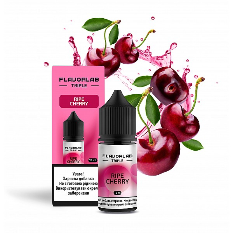 Набір Flavorlab Triple Strong Ripe Cherry (Вишня) 30мл 50мг