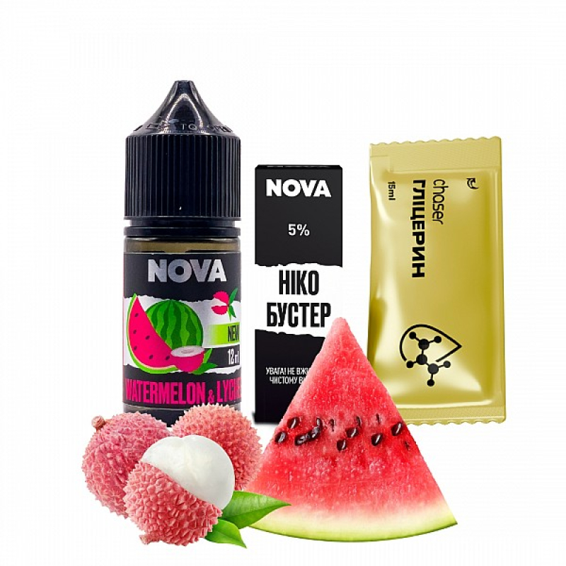 Набір Nova 30мл 5% Watermelon Lychee