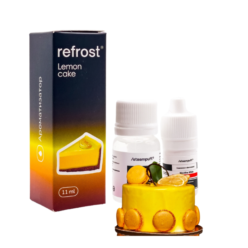 Набір Refrost Lemon cake (Лимонний пиріг) 30мл 50мг