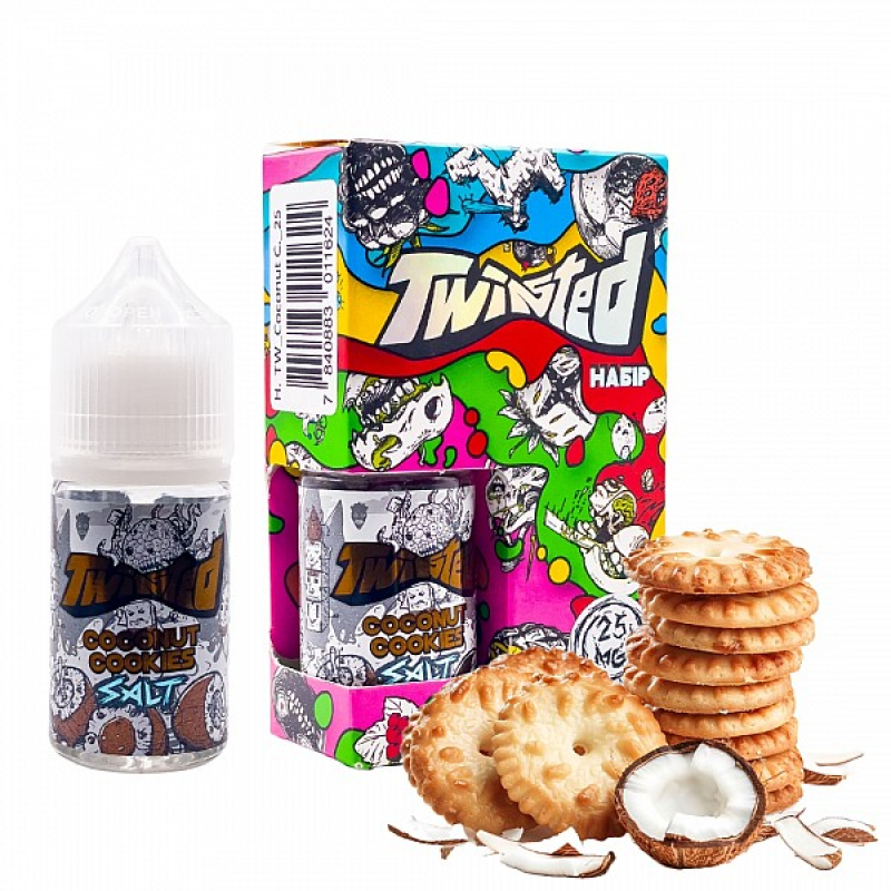 Набір Twisted 30мл 25мг Coconut Cookies