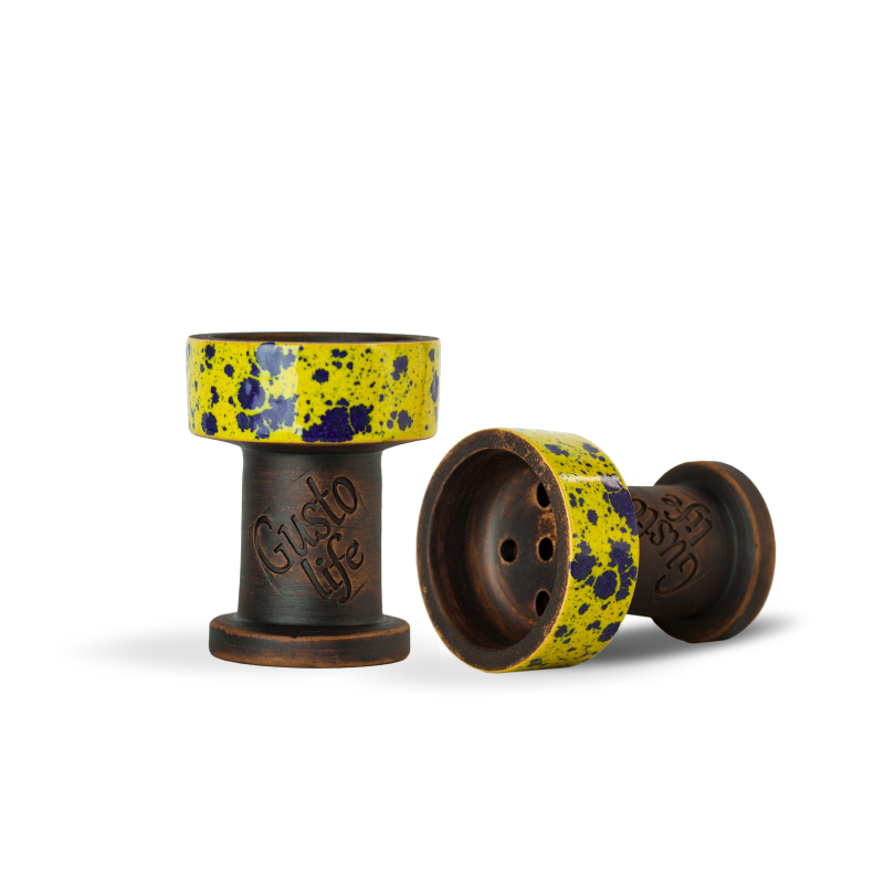 Чаша Gusto Bowls Rook Yellow Blue