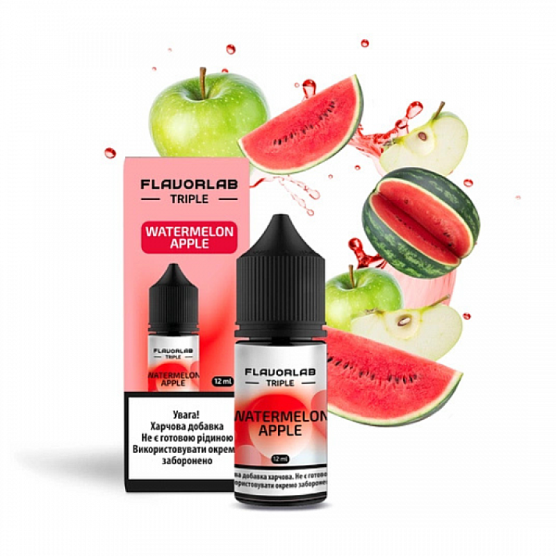 Набір Flavorlab Triple Strong Watermelon Apple (Кавун Яблуко) 30мл 50мг