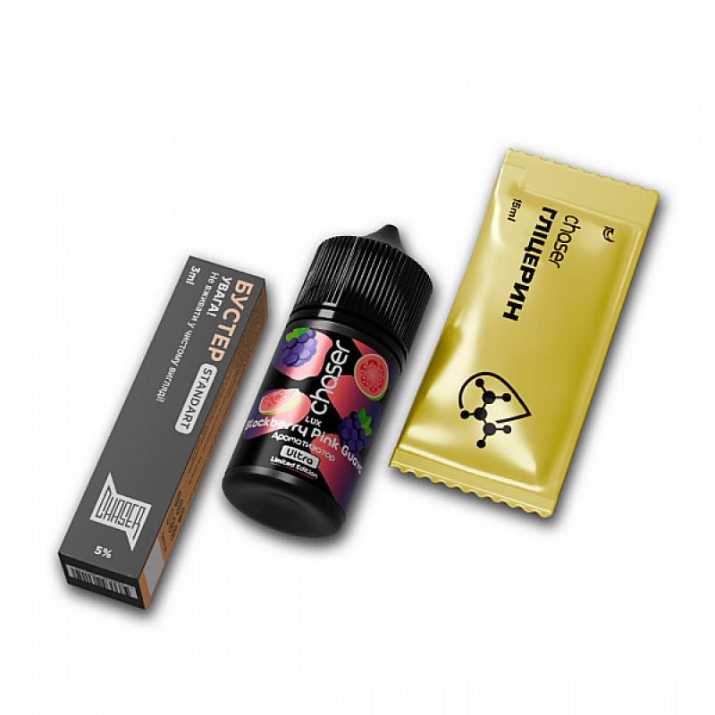 Набір Chaser LUX Blackberry Pink Guava 30мл 50мг