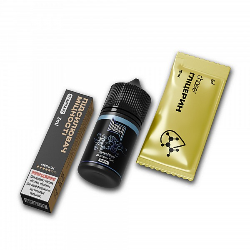 Набір Chaser Black Blueberry Gum 30мл 50мг