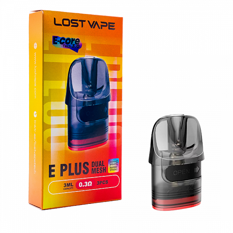 Картриджі Lost Vape E-plus Dual Mesh 0.3 Ом