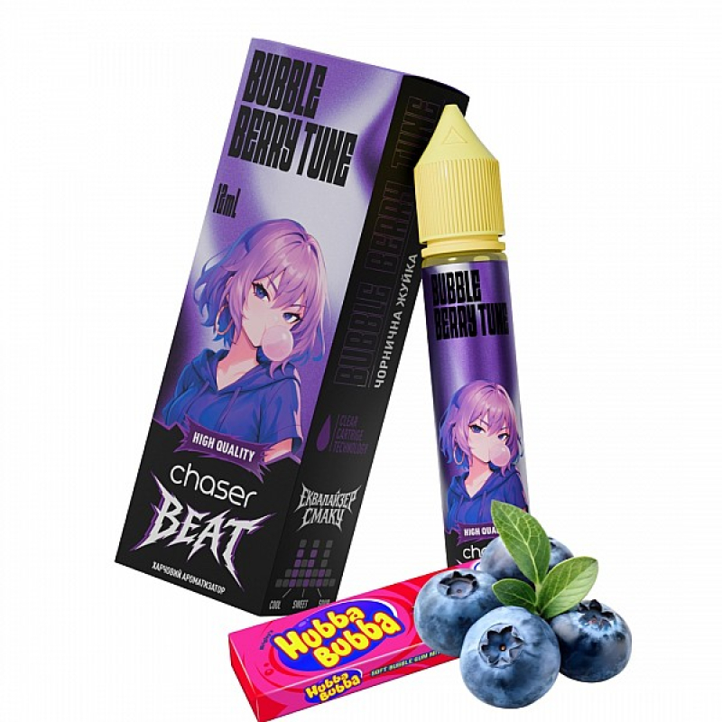 Набір Chaser Beat Bubble Berry Tune (Чорнична жуйка)